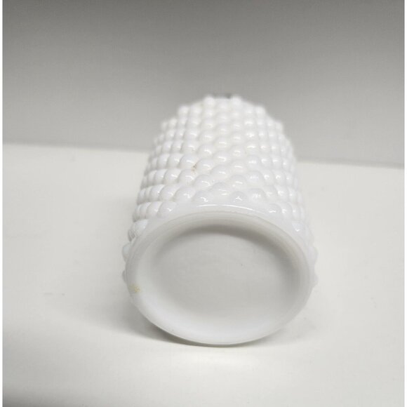 Heisey Milk Glass Hobnail Small Kerosene Oil Lamp 5” Vintage - Picture 5 of 7